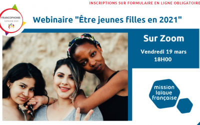 Una alumna del Liceo participa en ‘Être Jeunes Filles en 2021’