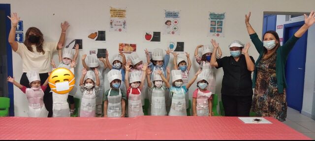 Los alumnos de Petite Section se convierten en mini-chefs