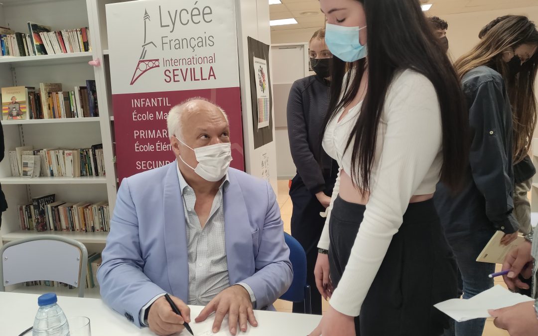 Éric-Emmanuel Schmitt visita el Liceo